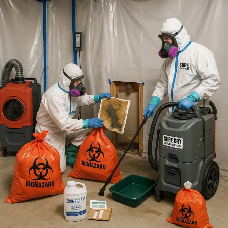 Contaminated Water Handling Protocols process in Newfane, NY