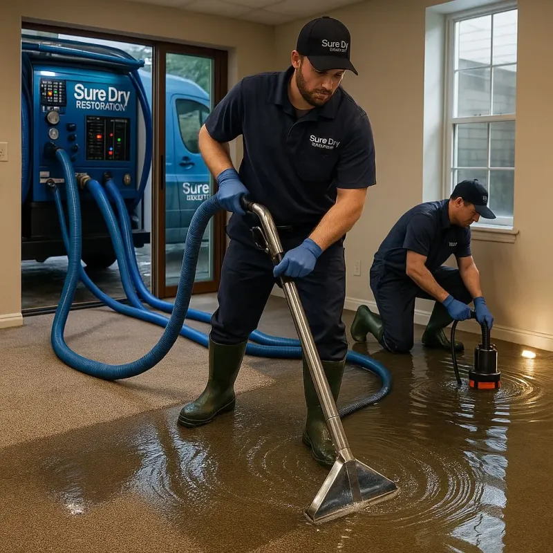 Water Extraction and Removal process in Newfane, NY
